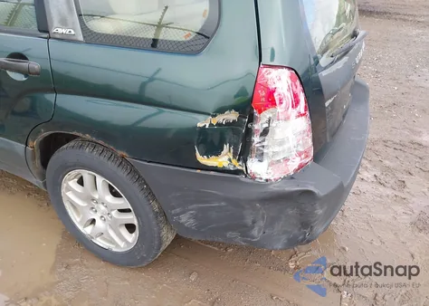 2004 Subaru Forester 2.5X from USA, damaged, VIN JF1SG63674H753383